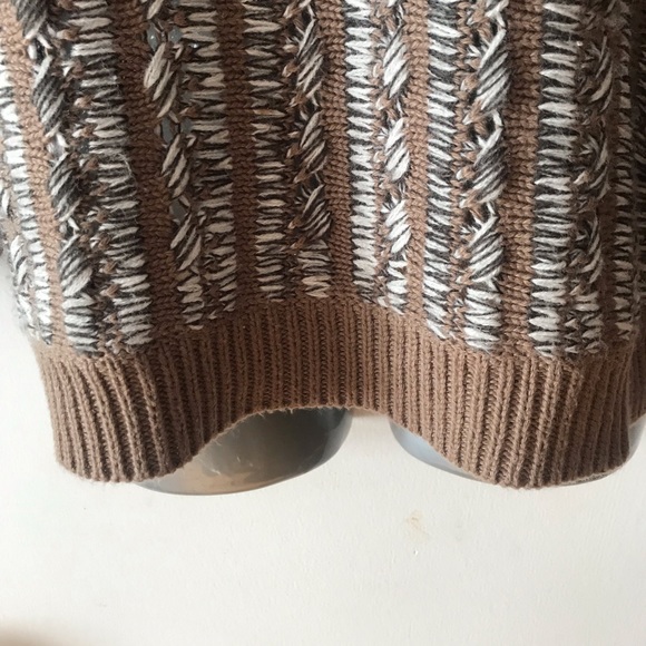 Vintage BCBGeneration Multi-Stitch Cotton Blend Oversized Sweater. - Picture 5 of 10